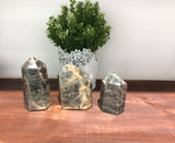 Black Moonstone Freeform Stone