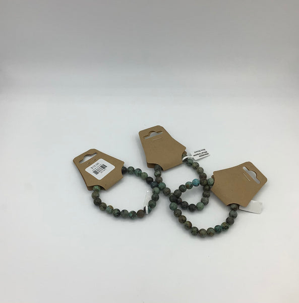 African Turquoise Beaded Bracelets