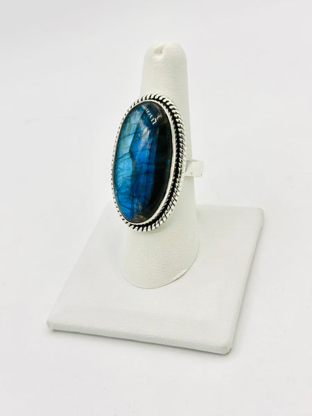 Labradorite Rings Size 10