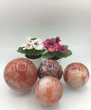 Red Hematoid Quartz Sphere