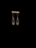 Sterling Silver Chrysoprase Earrings