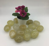 Yellow/Green Epidote Quartz Pebbles