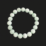 Green Angelite Beaded Bracelets 10 mm