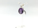 Faceted Amethyst Pendants