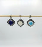 Filigree Square Pendants