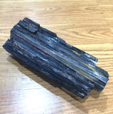 Black Tourmaline rough large specimen