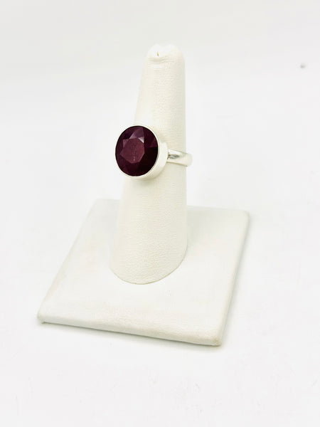 Ruby Size 8 Rings Sterling Silver