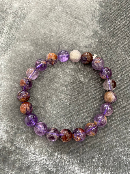 Super Seven Beaded Bracelet 4-6 mm