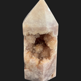 Pink Amethyst Druzy Points