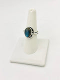 Labradorite Size 10 Rings Sterling Silver