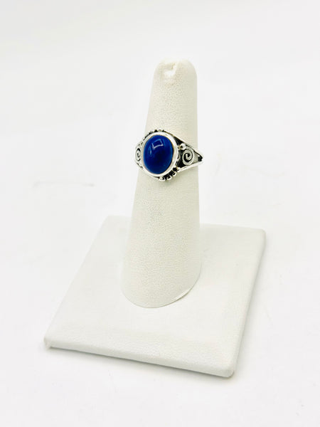 Lapis Rings Size-6