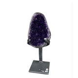 Amethyst On Metal Base Stand
