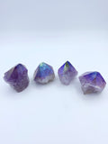 AB Plated Amethyst Point Crystals