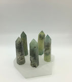 Prehnite With Epidote Standing Points