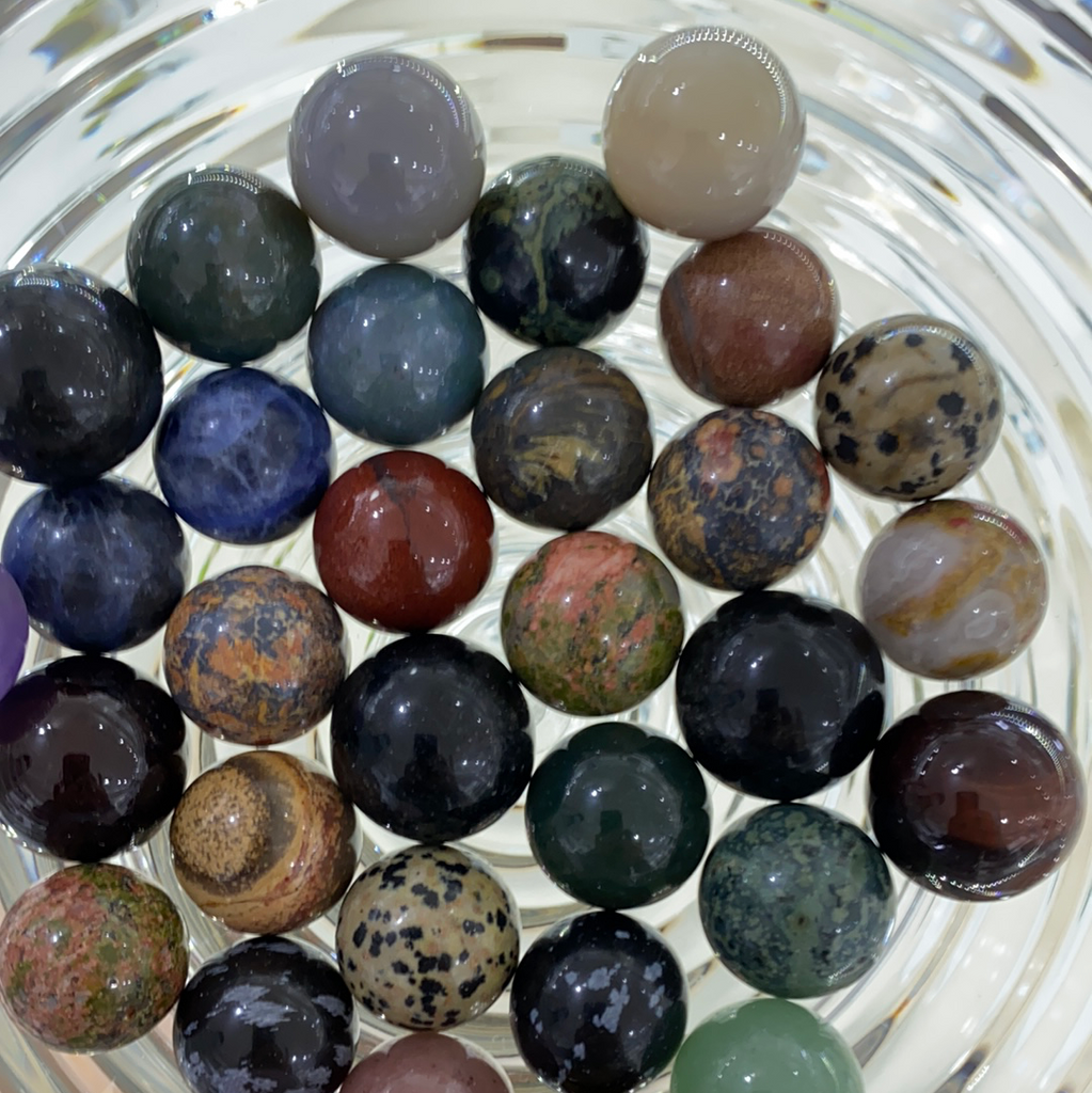 Gemstone Sphere 20 mm Mixed Stone