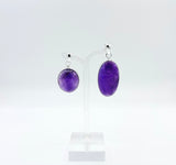 Faceted Amethyst Pendants