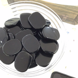 Black Obsidian Smooth Large Stones