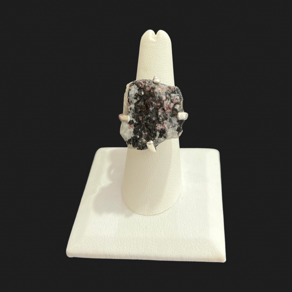 Assorted Stone Size -7 Rings Sterling Silver Pt 2