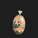 Sterling Silver Ocean Jasper Pendants