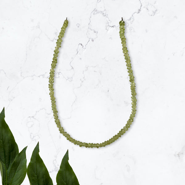 Peridot Beaded Necklaces