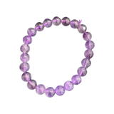 Amethyst Beaded Bracelet 8 mm