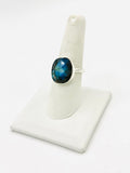 Labradorite Size - 9 Rings Sterling Silver