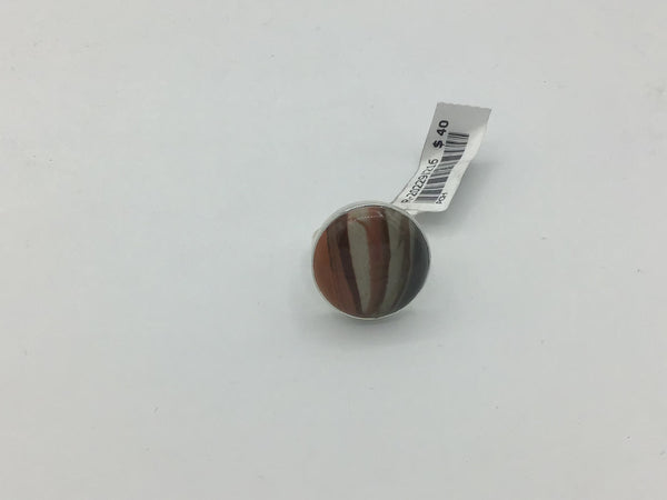Polychrome Jasper Size 7 Rings Sterling Silver