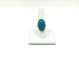 Turquoise Size - 9 Rings Sterling Silver