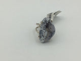 Dendritic opal Size 7 Rings Sterling Silver