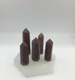 Strawberry Quartz Standing Points