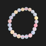 Morganite  Beaded Bracelet 7-8 mm