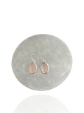 Sterling Silver Rose Quartz Earrings