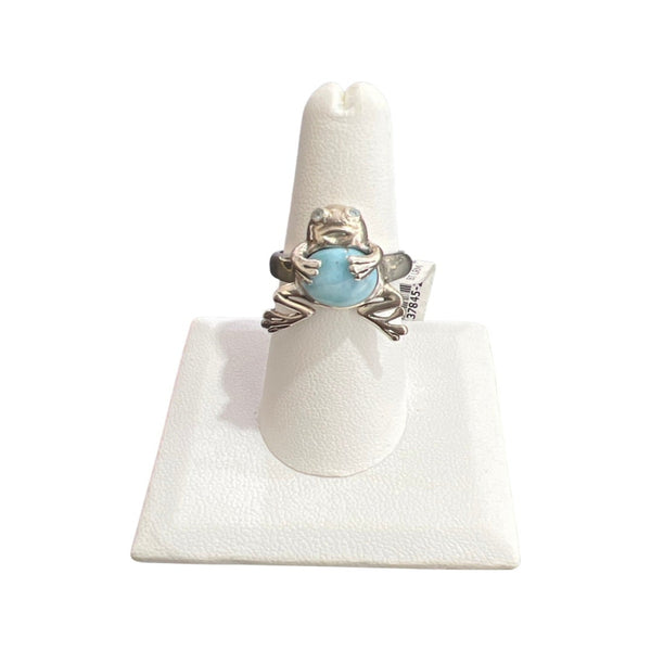 Sterling Silver Frog Ring