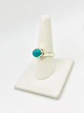 Turquoise Size 10 Rings Sterling Silver
