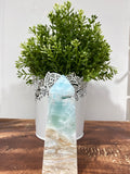 Blue Aragonite Tower