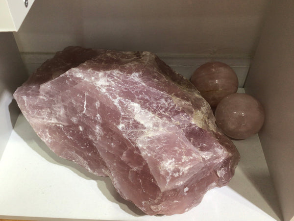 Rose Quartz Large Rough Stone