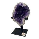 Amethyst On Metal Base Stand