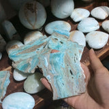 Blue Aragonite Slabs