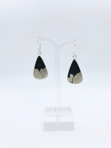 Sterling Silver Apache Gold Earrings