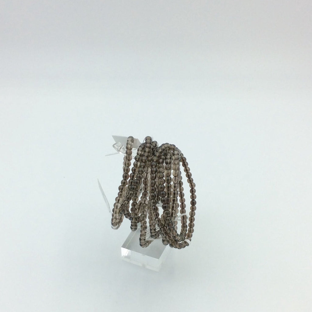 Smoky Quartz Beaded Bracelets 4mm