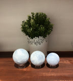 Blue Calcite Sphere