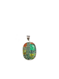 Sterling Silver Art Glass Pendants