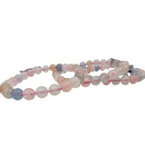Morganite  Beaded Bracelet 7-8 mm