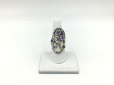 Amethyst Size 8 Rings Sterling Silver