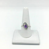 Amethyst Size 9 Rings Sterling Silver
