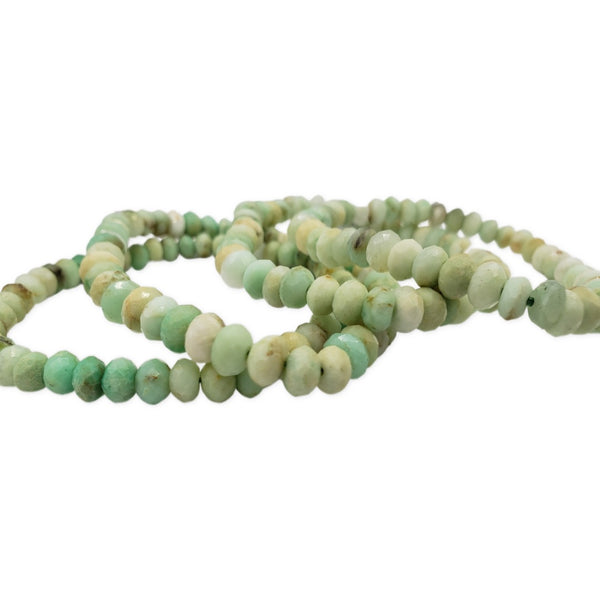 Chrysoprase Faceted Bracelets