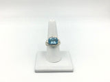 Blue topaz Size 8 Rings Sterling Silver