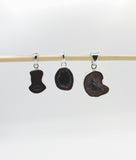 Coconut Druzy Pendants