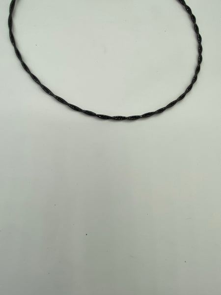 Sterling Silver Chain ( Double Black Rhodium)