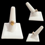 Citrine Size 10 Rings Sterling Silver